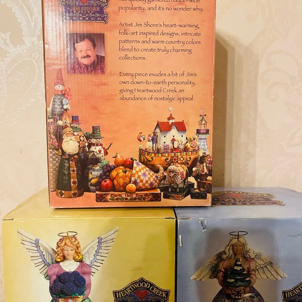 One Jim Shore four Seasons angels Collection, P price is for one .